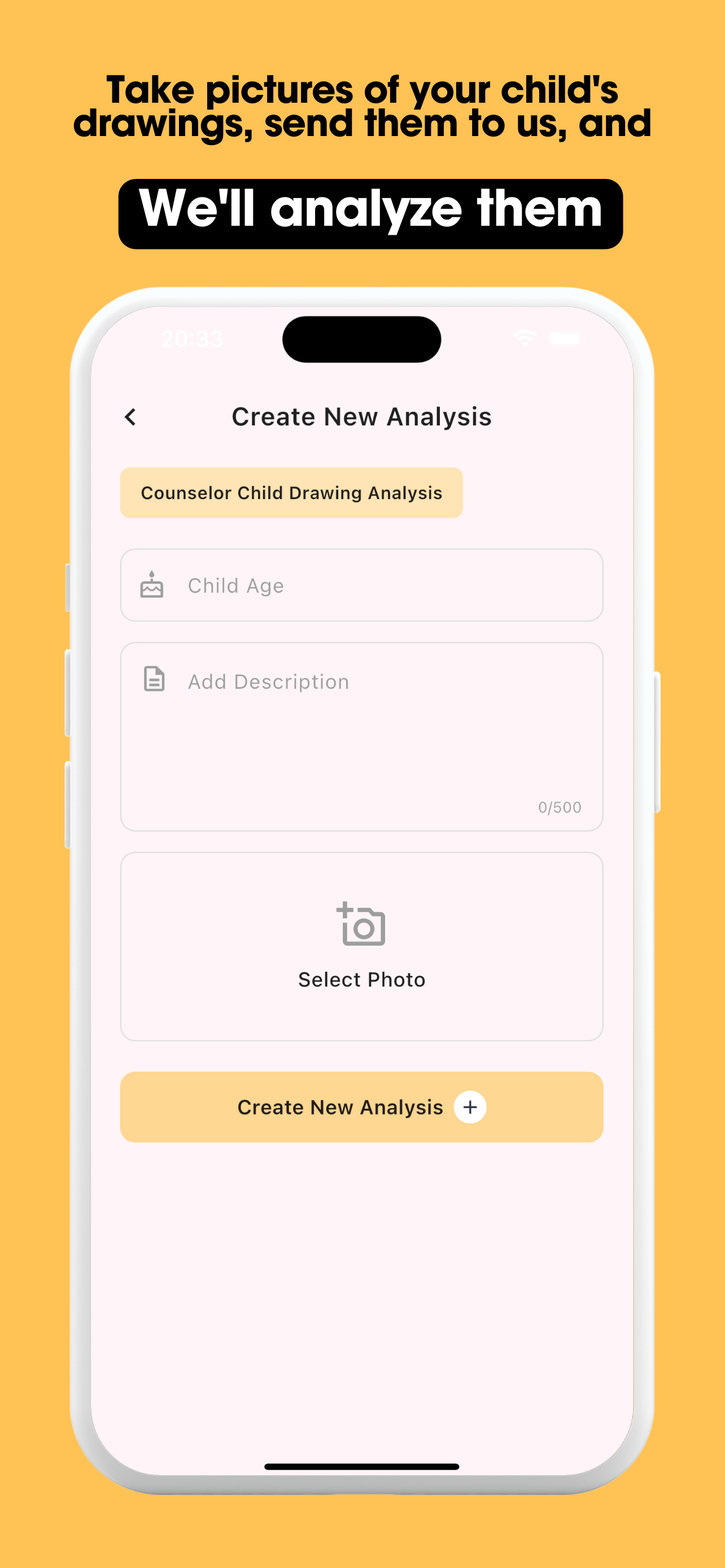 Children drawing analysis